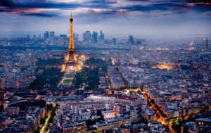 City Landscape Eiffel Tower Paris France 1024x640
