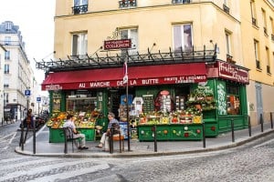 Montmartre street corner