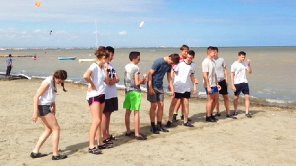 Beach games