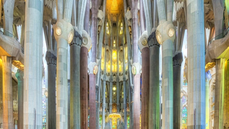 La Sagrada Familia interior