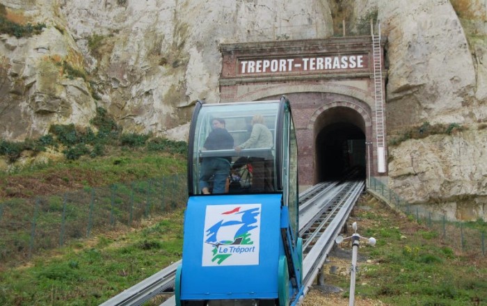 Le Treport funiculaire