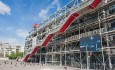 Pompidou Centre exterior Paris