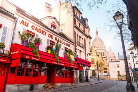 Montmartre street view