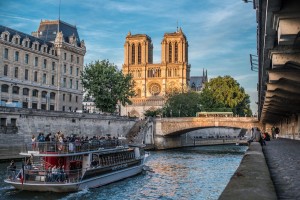 Notre Dame from the Seine