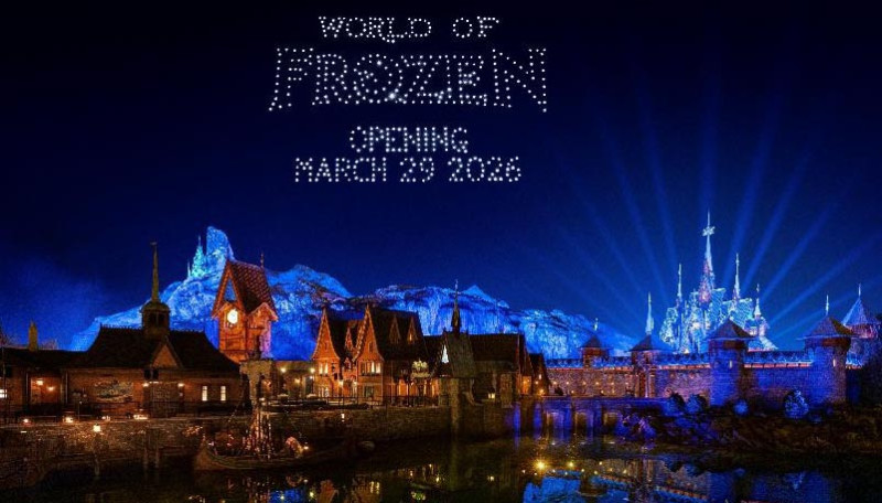 Opening Date for World of Frozen 02