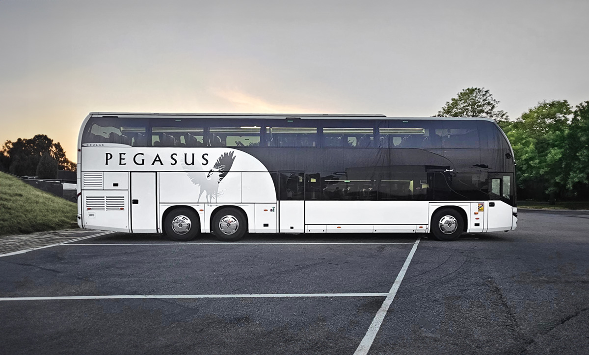 Pegasus coaches new double decker