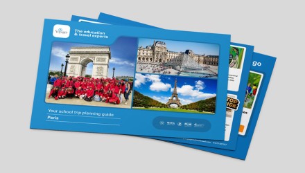 Paris school trip travel guide cover image