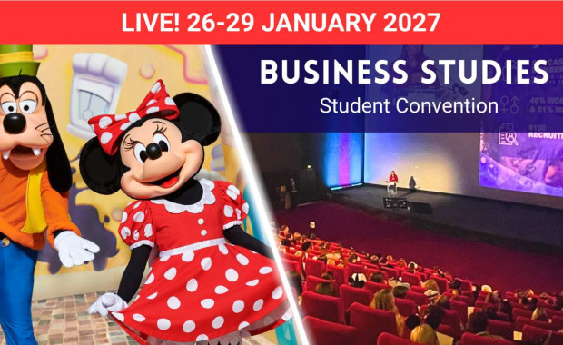 Business Studies student convention at Disneyland® Paris