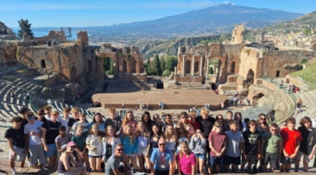 Sicily Group Picture Taormina