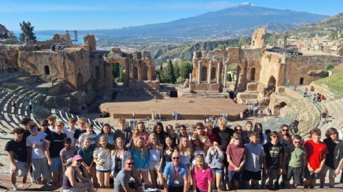 Sicily Group Picture Taormina