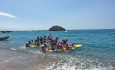 giant sup tossa de mar activity school trip
