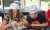 Teenagers making bread