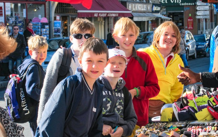 French language immersion school trip to the Opal Coast of France