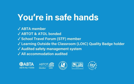 Youre in safe hands Accreditation