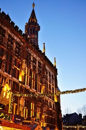 Aachen Town Hall at Christmas