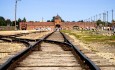 Auschwitz train track