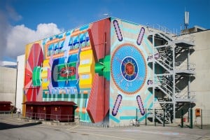 CERN mural