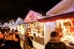 Paris Christmas market at Champs Elysees