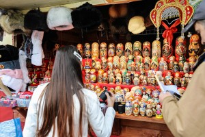 Russian dolls in Moscow