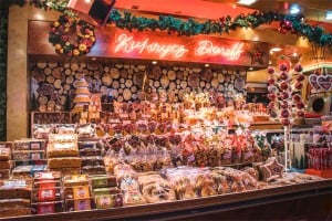 Strasbourg Christmas market gingerbread stall