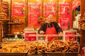 Strasbourg Christmas market stall