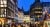 Strasbourg timbered buildings at Christmas