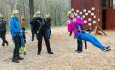 Voyager on the high ropes at Hellenthal