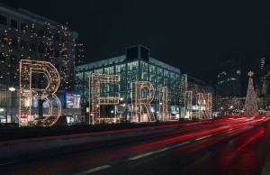 christmas Berlin sign